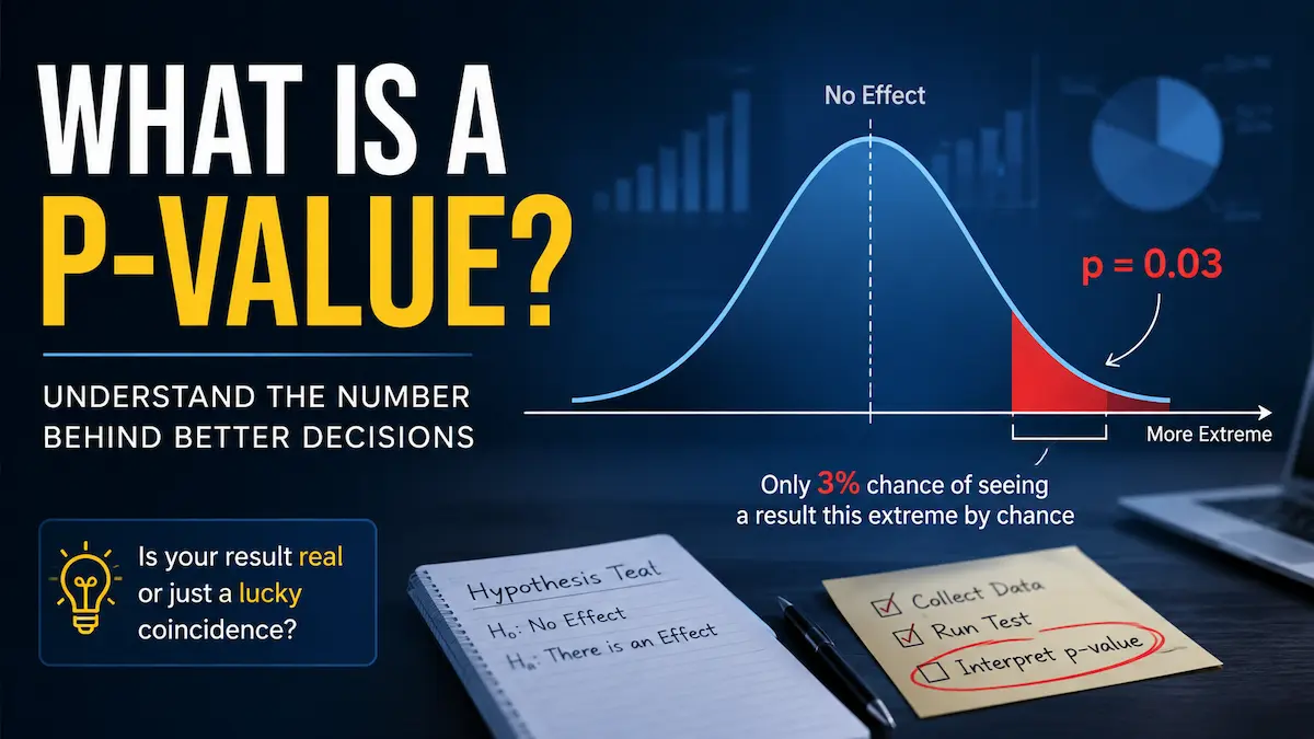 P-value explained...And what to do after you have it.